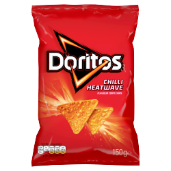 Doritos Chilli Heatwave Sharing Tortilla Chips 150g