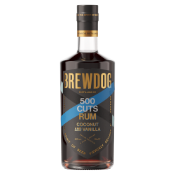 BrewDog Distilling Co 500 Cuts Coconut and Vanilla Rum 70cl
