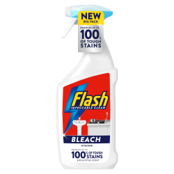 Flash Multi Purpose Bleach Cleaning Spray For Hard Surfaces 800ML
