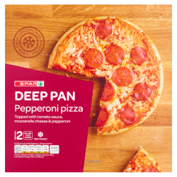 SPAR Deep Pan Pepperoni Pizza 366g