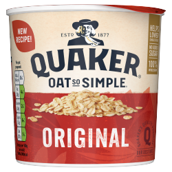 Quaker Oat So Simple Original Porridge Pot 45g