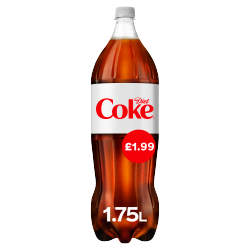 Diet Coke 1.75L PM Â£1.99