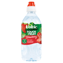 Volvic Touch of Fruit Strawberry Natural Flavoured Water 750ml