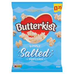 Butterkist Simply Salted Popcorn 50g