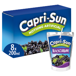 Capri-Sun Blackcurrant 8 x 200ml