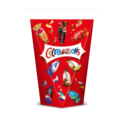 Celebrations Milk Chocolate Selection Box of Mini Chocolate & Biscuit Bars 185g