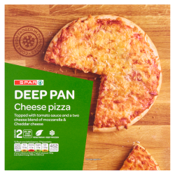 SPAR Deep Pan Cheese Pizza 386g