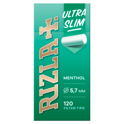 Rizla Menthol Ultra Slim Filter Tips 120s