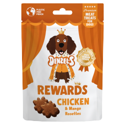 Denzel's Rewards Chicken & Mango Rosettes 70g