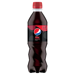 Pepsi Max Raspberry No Sugar Cola Bottle 500ml