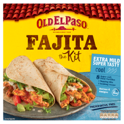 Old El Paso Extra Mild Fajita Kit 476g