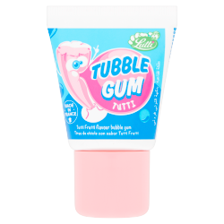 Lutti Tubble Gum Tutti Frutti Flavour Bubble Gum 35g