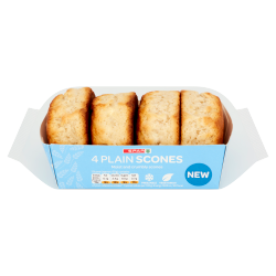 SPAR 4 Plain Scones