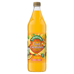 Robinsons Fruit Creations Zesty Orange and Mango 1L