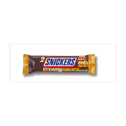 Snickers Creamy Peanut Butter & Milk Chocolate Snack Bar Duo 36.5g