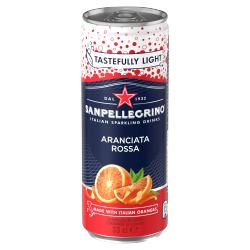 Sanpellegrino Aranciata Rossa Sparkling Orange and Blood Orange Beverage 33cl