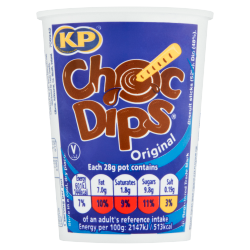KP Choc Dips Original 28g