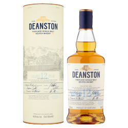 Deanston 12 Years Old Highland Single Malt Scotch Whisky 70cl