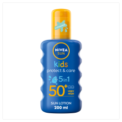 NIVEA Kids Protect & Care Coloured Spray SPF 50+ 200ML