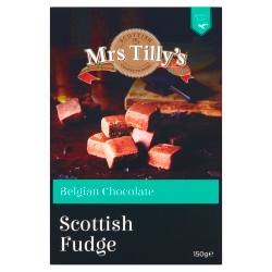 Mrs Tilly's Belgian Chocolate Scottish Fudge 150g