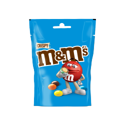 M&M's Crispy Milk Chocolate Bites Pouch Bag 107g