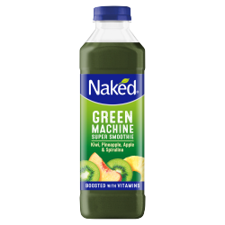 Naked Green Machine Super Smoothie Kiwi, Pineapple, Apple & Spirulina 750ml