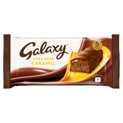 Galaxy 5 Caramel Cake Bars