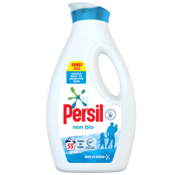 Persil Laundry Washing Liquid Detergent Non Bio 53 wash 1.539 l