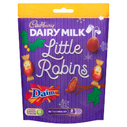 Cadbury Dairy Milk Daim Little Robins Bag 77g