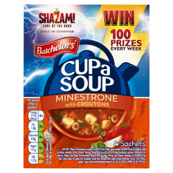 Batchelors 4 Cup a Soup Minestrone with Croutons 94g