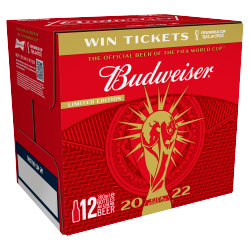 Budweiser Limited Edition Beer 12 x 300ml