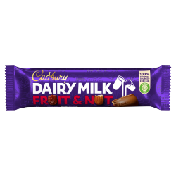 Cadbury Dairy Milk Fruit and Nut Chocolate Bar 49g
