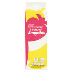 SPAR Strawberry & Banana Smoothie 1 Litre
