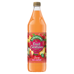 Robinsons Fruit Creations Peach & Raspberry Squash 1L