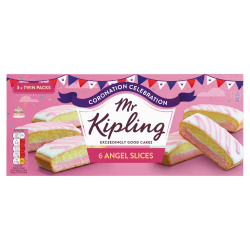 Mr Kipling Coronation Celebration 6 Angel Slices