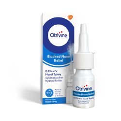 Otrivine Blocked Nose Relief Nasal Spray Adult Metered Dose 0.1%  10ml