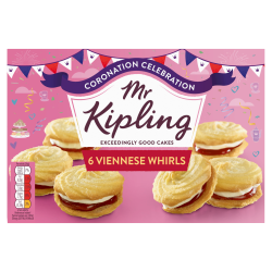Mr Kipling Coronation Celebration 6 Viennese Whirls