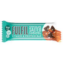 FULFIL Chocolate Salted Caramel Flavour Vitamin & Protein Bar 40g