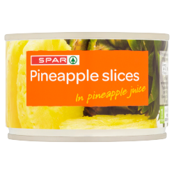 Spar Pineapple Slices in Pineapple Juice 227g