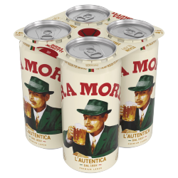Birra Moretti Lager Beer 4x440ML Cans