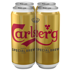 Carlsberg Special Brew Strong Lager Beer 4 x 500ml Cans