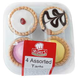 McGhee's Family Bakers 4 Assorted Tarts