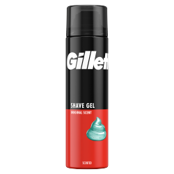 Gillette Classic Shave Gel with Original Scent, Quick & Easy Shave, 200ml