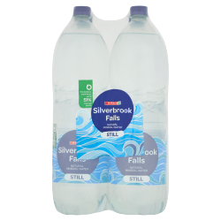 SPAR Silverbrook Falls Still Natural Mineral Water 4 x 2 Litre