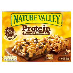 Nature Valley Protein Peanut & Chocolate Bars 4 x 40g