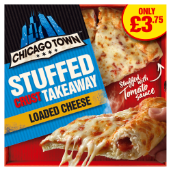 CHICAGO TOWN Stuffed Crust Takeaway Loaded Cheese 480g