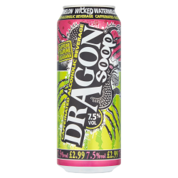 Dragon Soop Wicked Watermelon Caffeinated Alcohol Beverage 500ml