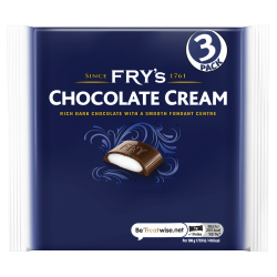 Fry's Chocolate Cream 3 Pack 147g