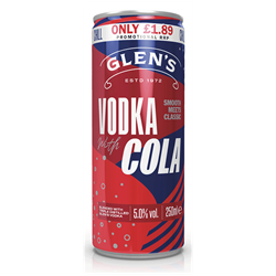 Glens Vodka & Cola